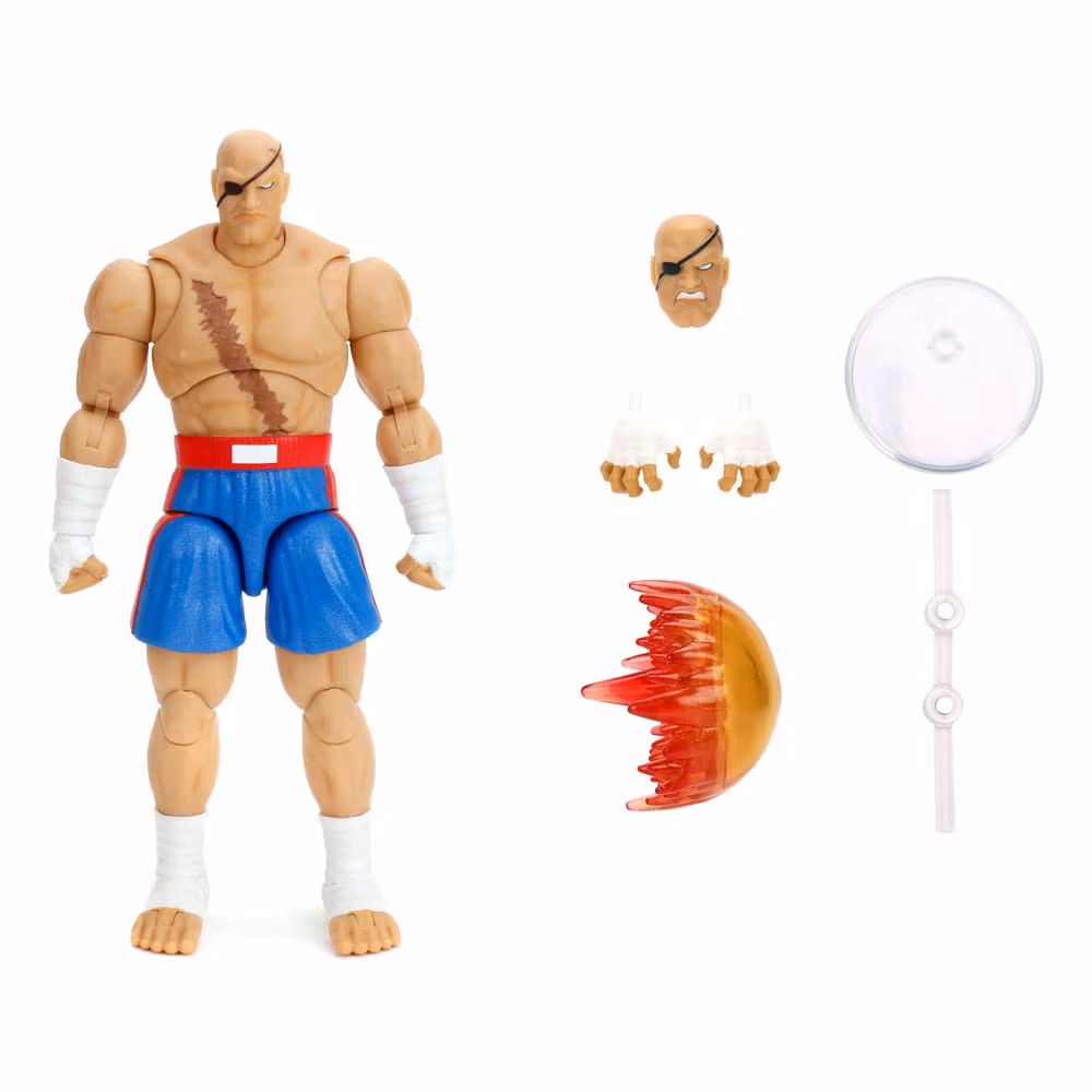 Ultra Street Fighter II: The Final Challengers Action Figure 1/12 Sagat 19 cm (Totalpris 549,-)