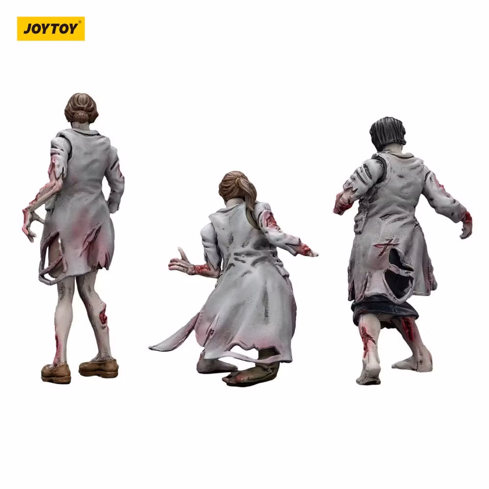 Zombie Dark Source Action Figures 3-Pack Medics 8 cm