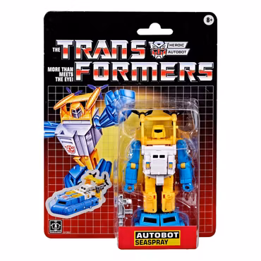 The Transformers Retro G1 Action Figure Autobot Seaspray 13 cm