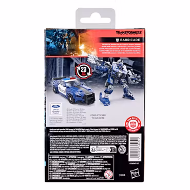 Transformers: The Last Knight Studio Series Deluxe Class Action Figure Barricade 11 cm