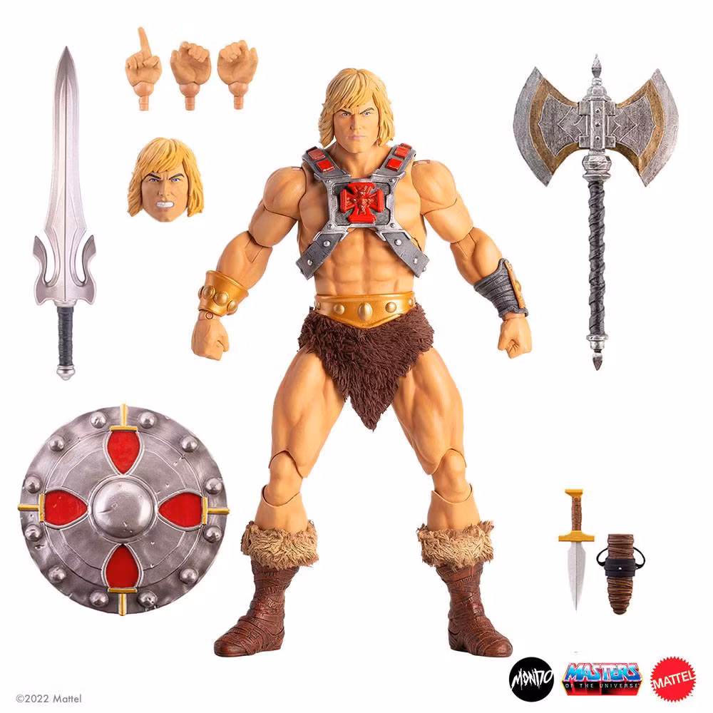 Motu Action Figure 1/6 He-Man Regular Edition (Totalpris 3995,-)