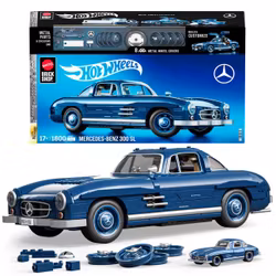 Mattel Brick Shop Hot Wheels Premium Mercedes-Benz 300 SL