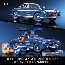 Mattel Brick Shop Hot Wheels Premium Mercedes-Benz 300 SL