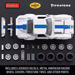 Mattel Brick Shop Hot Wheels Elite Series Corvette Sport