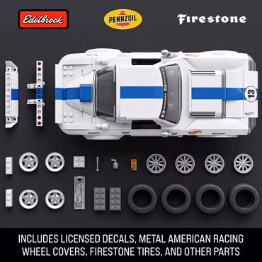 Mattel Brick Shop Hot Wheels Elite Series Corvette Sport