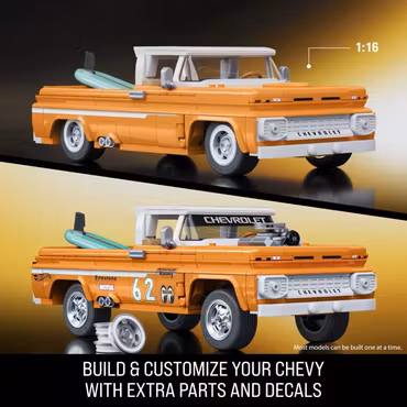 Mattel Brick Shop Hot Wheels Elite Series 1962 Chevy Pickup