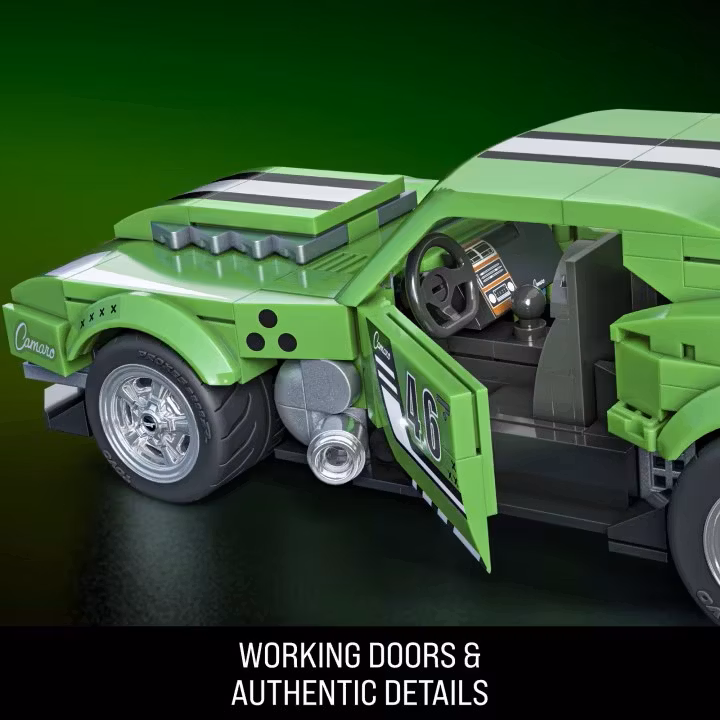 Mattel Brick Shop Hot Wheels Speed Series 1968 Camaro