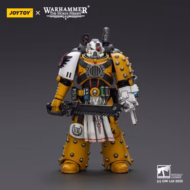 Warhammer 40K imperial Fists Action Figure Legion Apothecary 12 cm