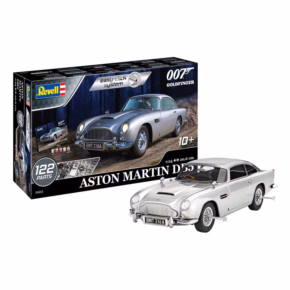 James Bond 007 Byggesett 1/24 Aston Martin DB5 21 cm
