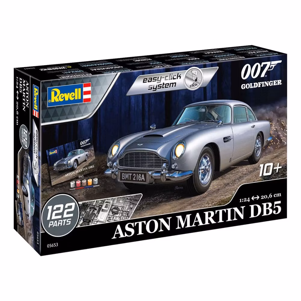 James Bond 007 Byggesett 1/24 Aston Martin DB5 21 cm