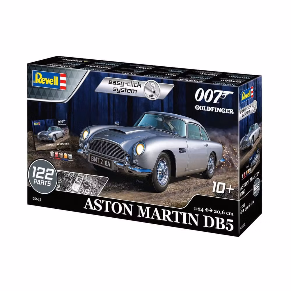 James Bond 007 Byggesett 1/24 Aston Martin DB5 21 cm