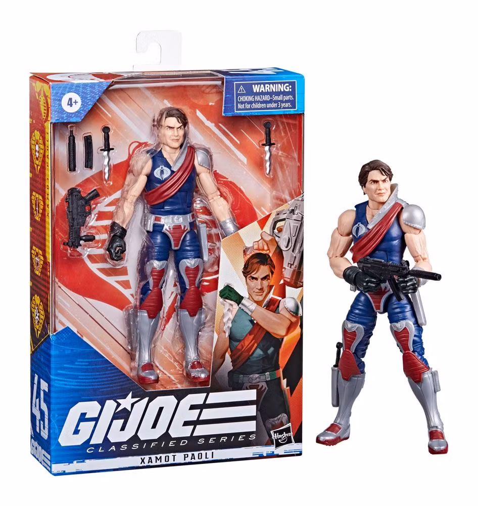 G.I. Joe Classified Series Action Figure 2023 Xamot Paoli 15 cm