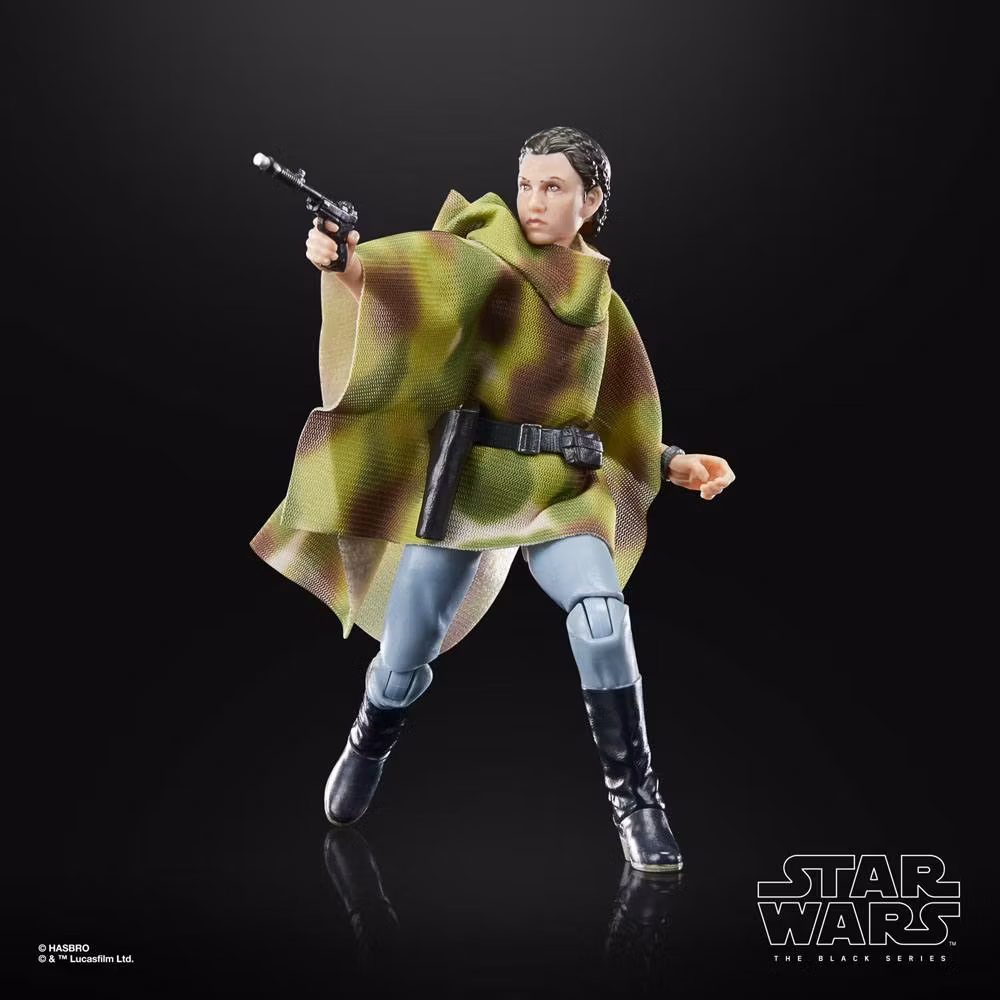 Star Wars Black Series Princess Leia (Endor) Skadet emballasje