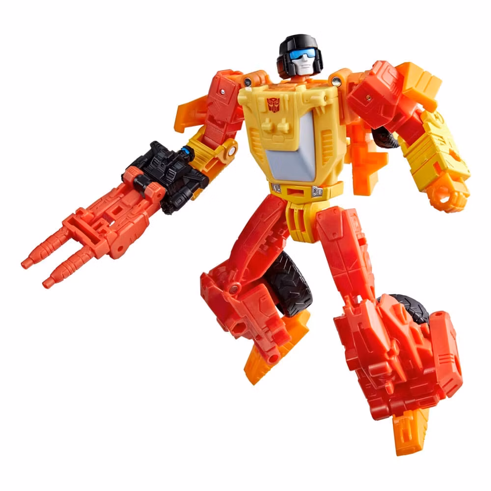 Transformers Age of the Primes Deluxe Class Action Figure Targetmaster Sureshot 14 cm