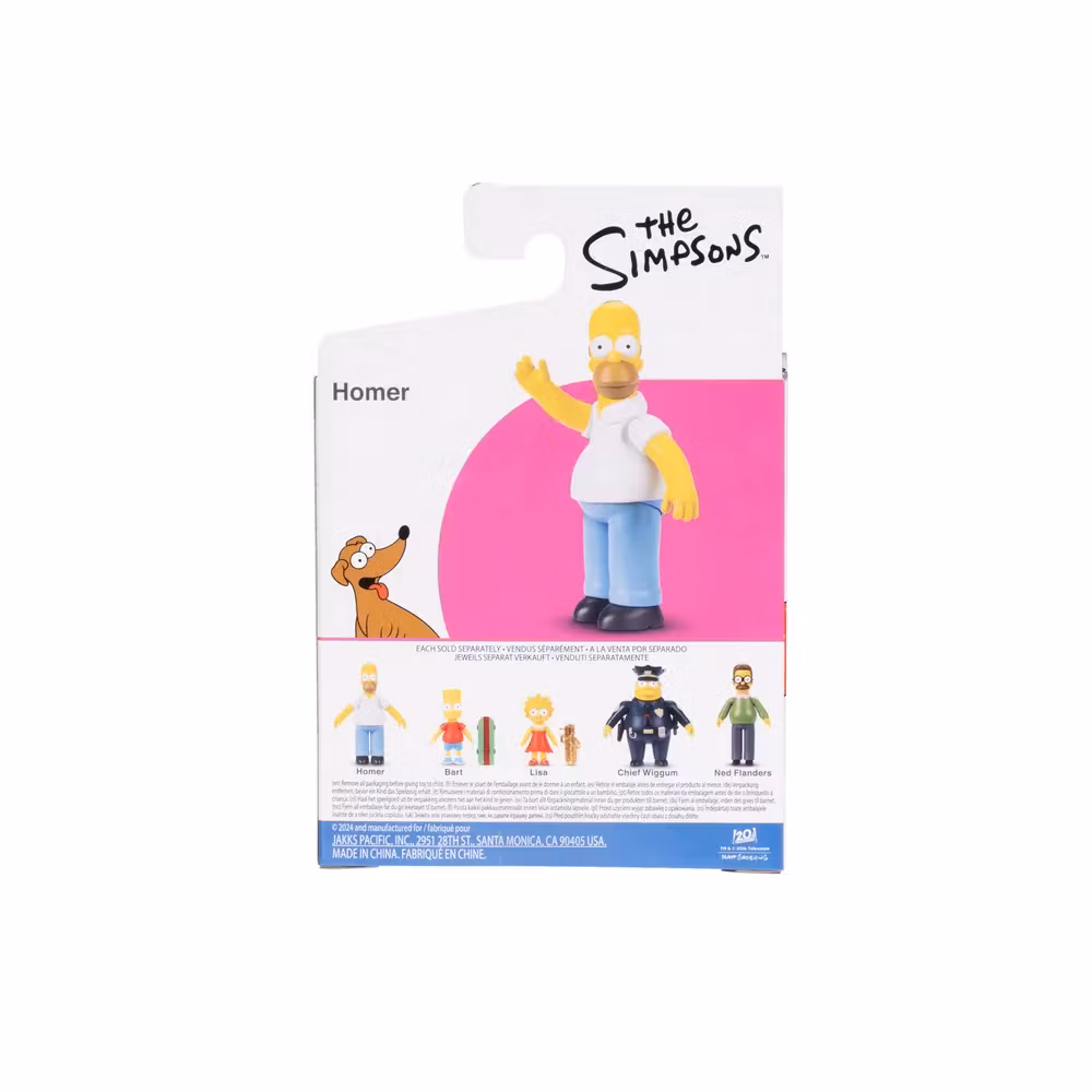 The Simpsons 6cm Homer (skadet emballasje)