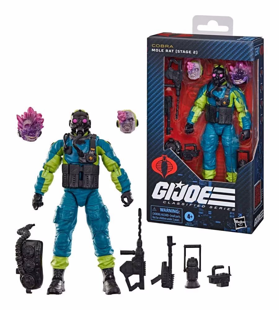 G.I. Joe Classified Series Action Figure Mole Rat (Stage 2) 15 cm
