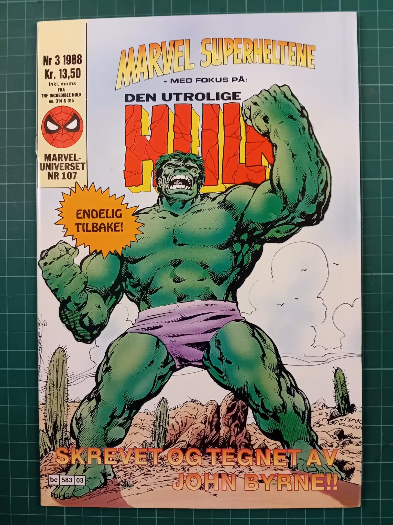 Marvel Superheltene 1988 - 03 Hulk