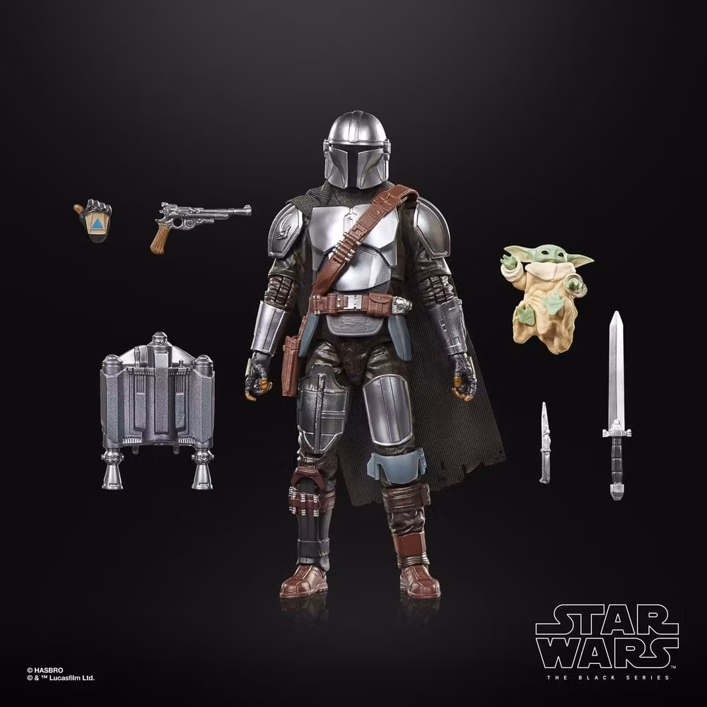 Star Wars: The Mandalorian & Grogu Black Series Action Figure The Mandalorian & Grogu 15 cm