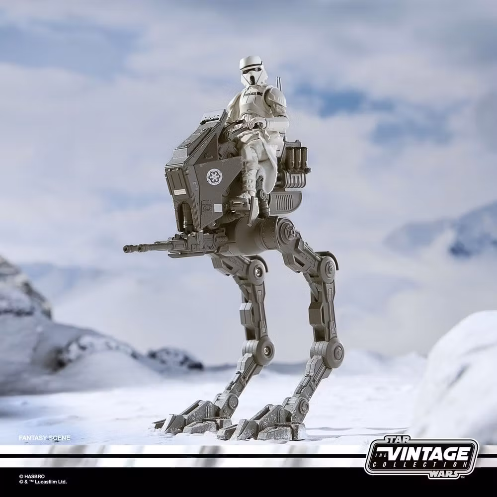 Star Wars: The Mandalorian & Grogu Vintage Collection Vehicle Imperial Remnant AT-RT 10 cm