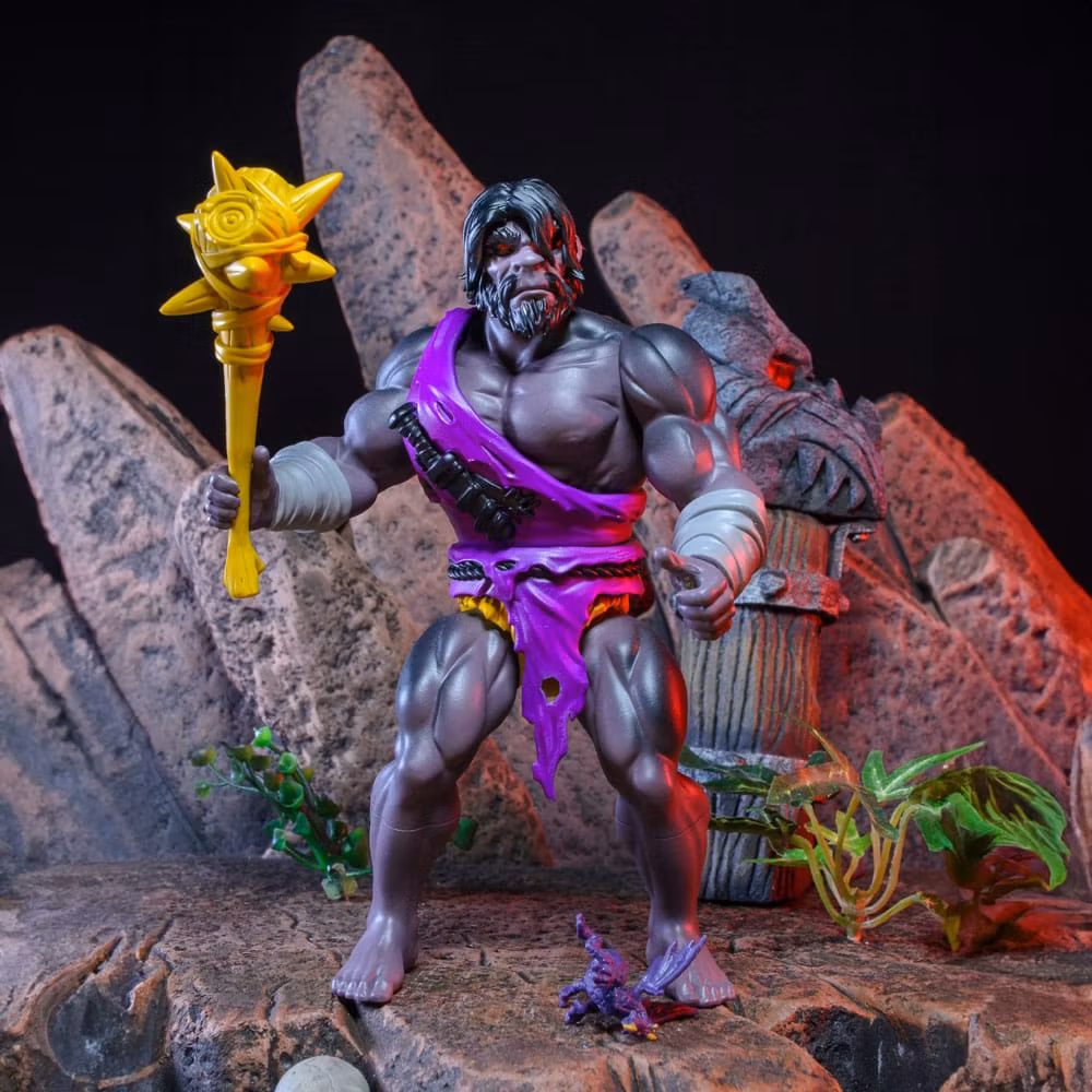 Legends of Dragonore Wave 2: Dragon Hunt Action Figure 3-Pack Bruckteror Cave Men 14 cm