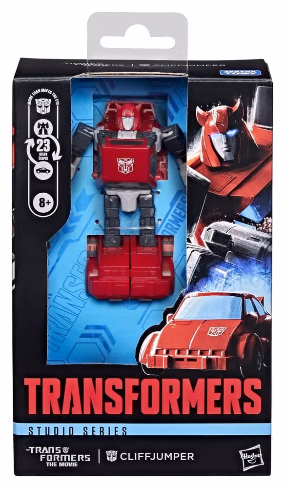 The Transformers: The Movie Studio Series Deluxe Class Action Figure Cliffjumper 10 cm (Totalpris 379,-)