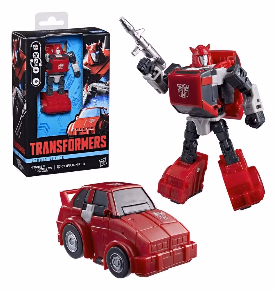 The Transformers: The Movie Studio Series Deluxe Class Action Figure Cliffjumper 10 cm (Totalpris 379,-)