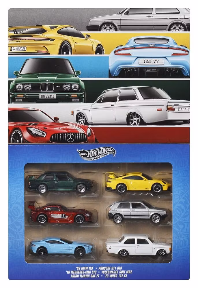 Silver series 6-pack : Euro Style