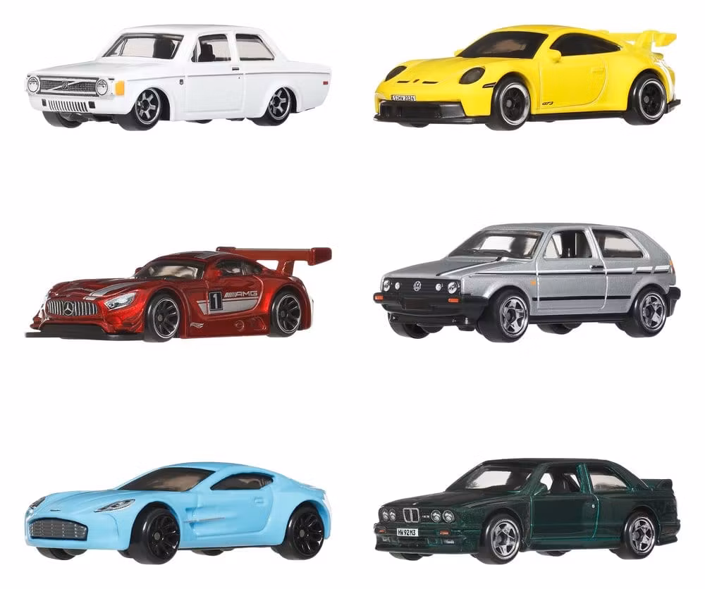Silver series 6-pack : Euro Style