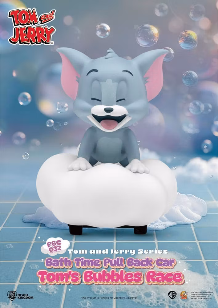 Tom & Jerry Pull Back Cars Bath Time Blind Box
