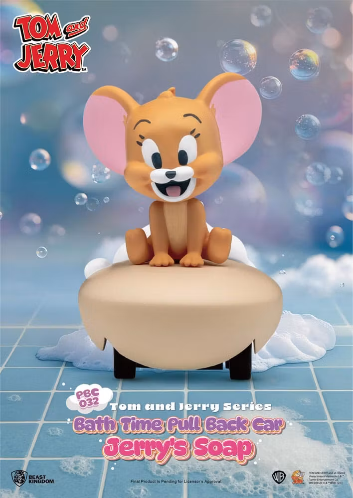 Tom & Jerry Pull Back Cars Bath Time Blind Box