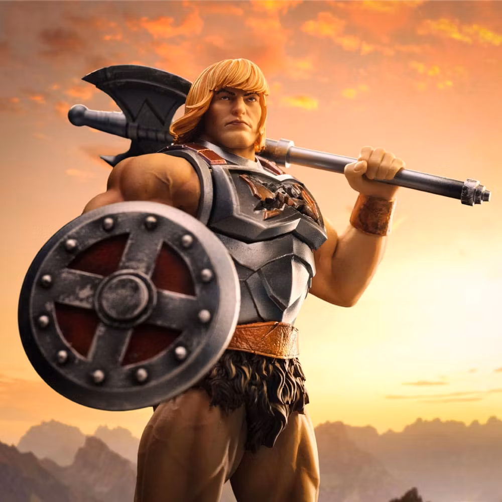 Masters of the Universe Art Scale Statue 1/10 He-Man Battle Armor Version 23 cm (1 av 450 produsert.)
