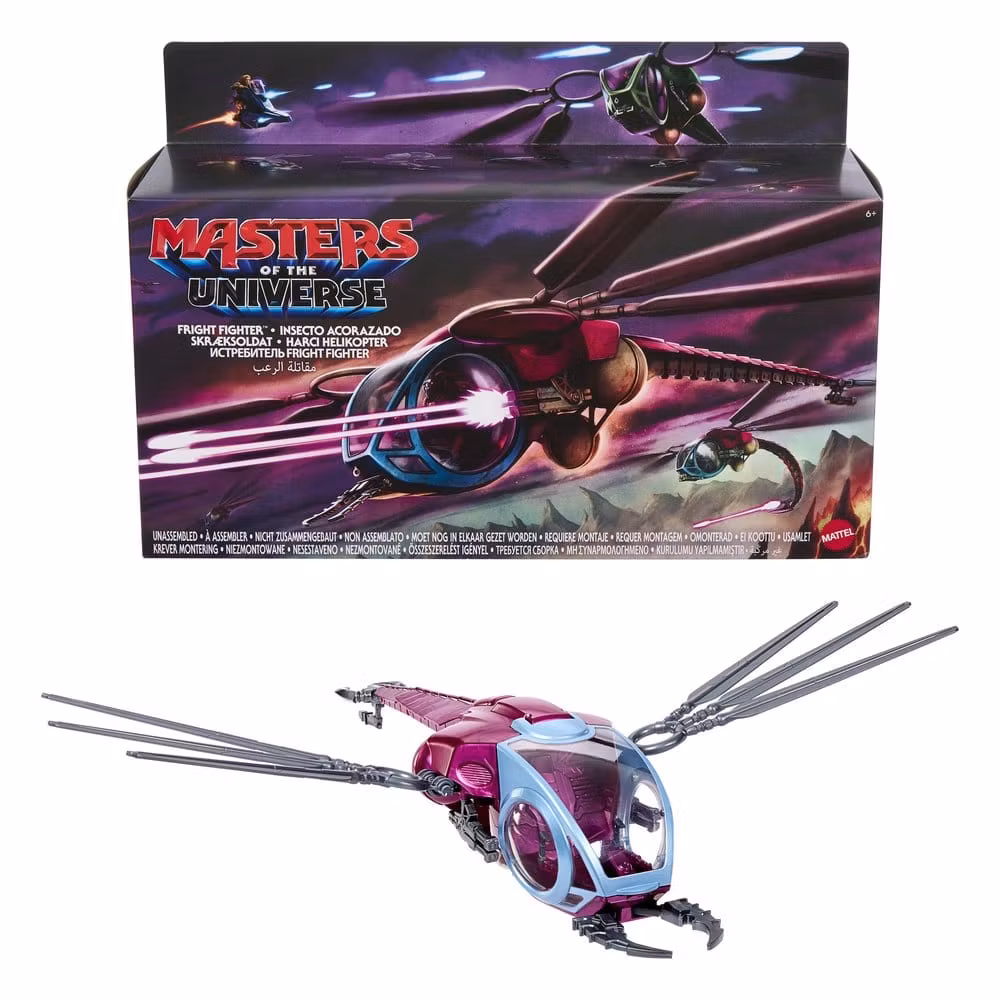 Masters of the Universe 2026 Movie Origins Vehicle Fright Fighter (transportskadet eske)