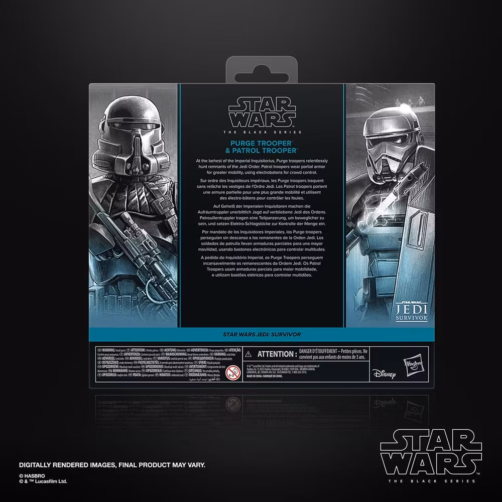 Star Wars Black Series: 2-Pack Purge Trooper & Patrol Trooper 15 cm