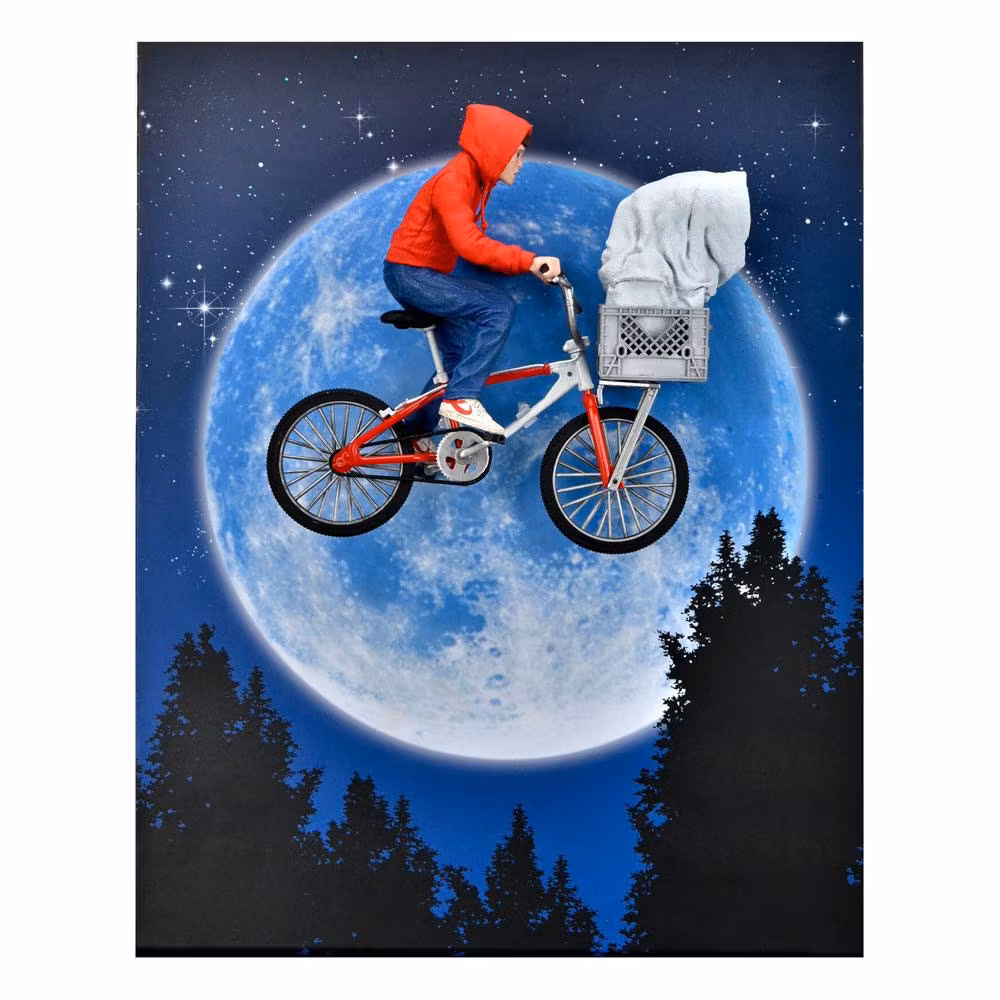 E.T. the Extra-Terrestrial Action Figure Elliott & E.T. on Bicycle 13 cm