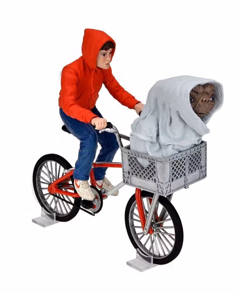 E.T. the Extra-Terrestrial Action Figure Elliott & E.T. on Bicycle 13 cm