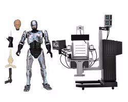 RoboCop Action Figure Ultimate Battle Damaged RoboCop with Chair 18 cm