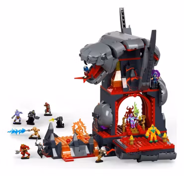 Mattel Brick Shop Masters of the Universe Snake Mountain