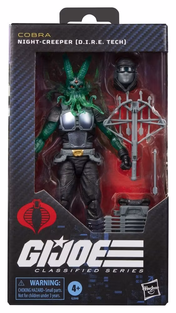G.I. Joe Classified Series Action Figure #202 Night-Creeper (D.I.R.E. Tech) 15 cm