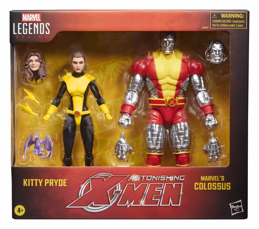 Astonishing X-Men Marvel Legends Action Figure 2-Pack Kitty Pryde & Marvel's Colossus 15 cm