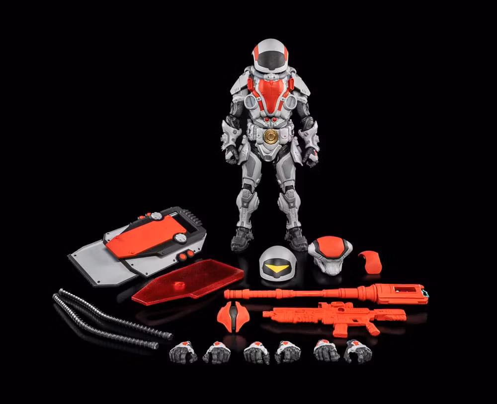 Cosmic Legions: Outpost Zaxxius Actionfigur T.U.5.C.C. Phantom Trooper