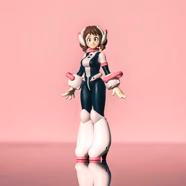 My Hero Academia Collekazaro Action Figure Ochako Uraraka 10 cm