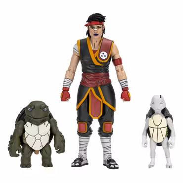 Teenage Mutant Ninja Turtles: The Last Ronin Action Figure Ultimate Casey Marie with Baby Odyn & Uno 17 cm