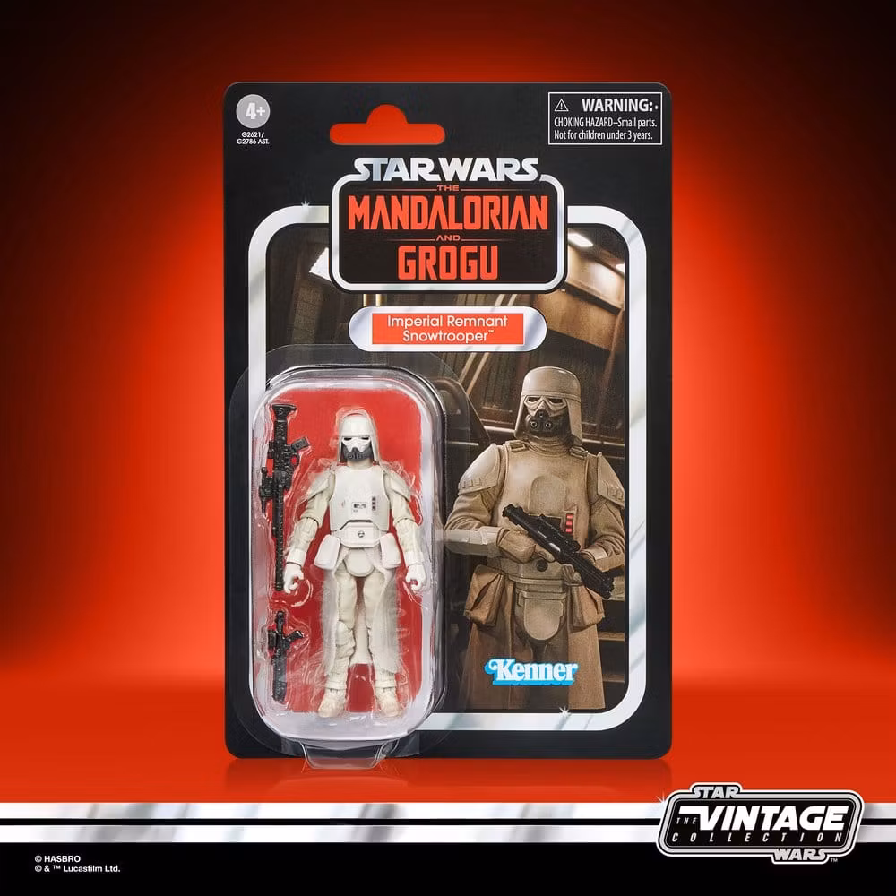 Star Wars: The Mandalorian & Grogu Vintage Collection Action Figure Imperial Remnant Snowtrooper 10 cm