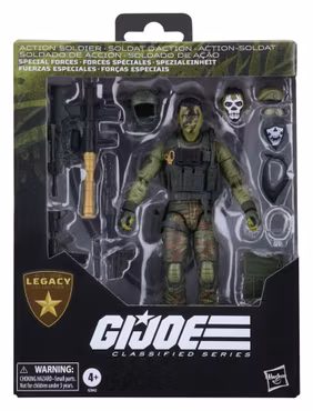 G.I. Joe Classified Series Legacy Collection Action Figure Action Soldier - Special Forces 15 cm