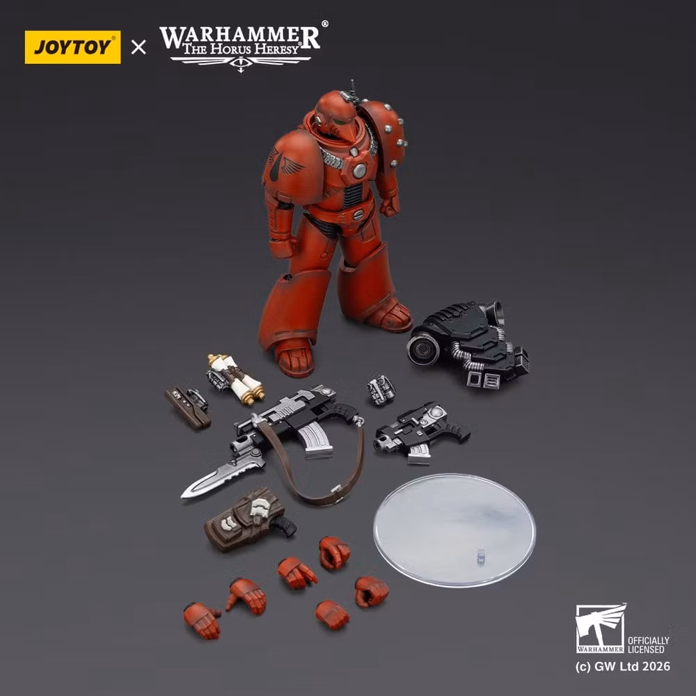 Warhammer The Horus Heresy Action Figure Blood Angels MKVI Tactical Legionary 12 cm