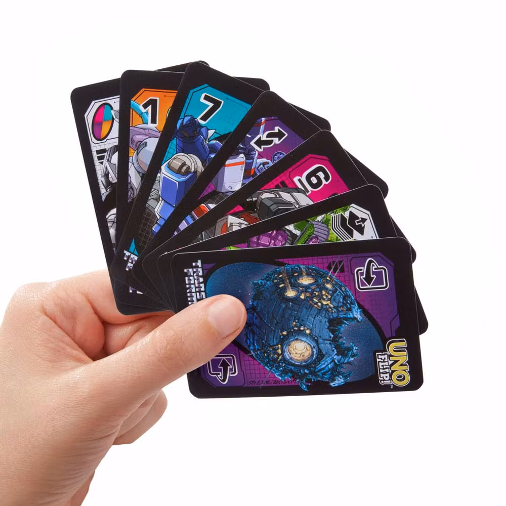 Transformers UNO Flip! Card Game