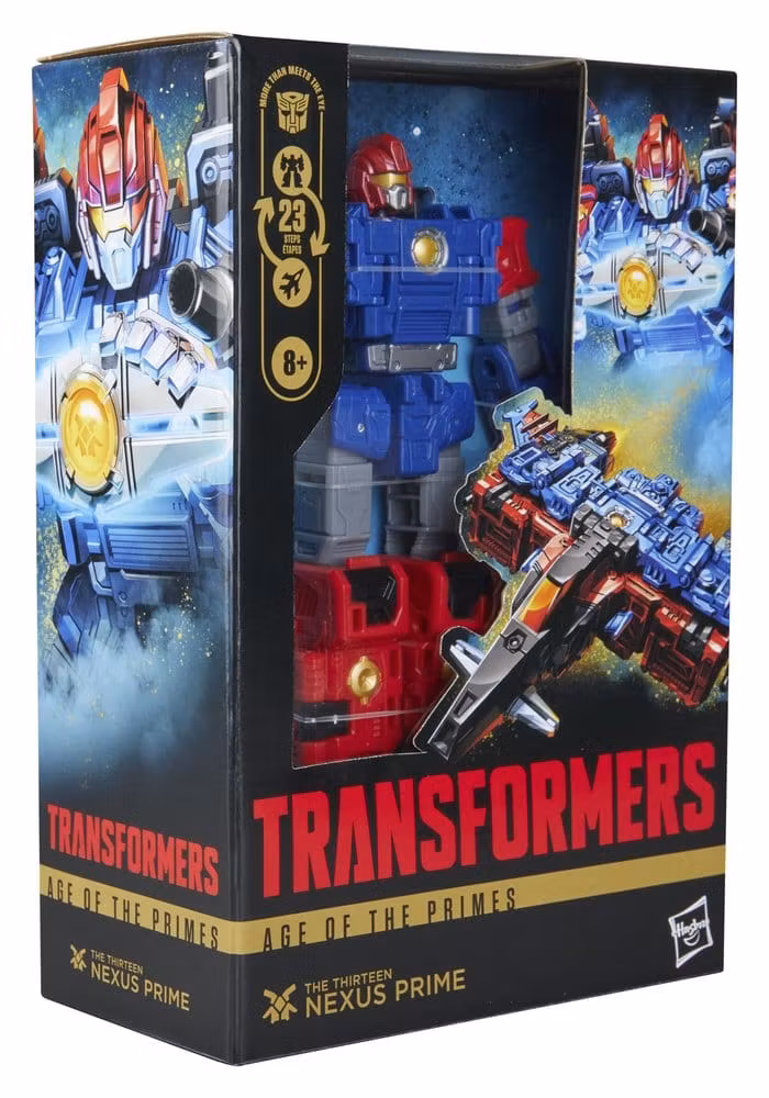 Transformers Age of the Primes Voyager Class Action Figure The Thirteen: Nexus Prime 16 cm