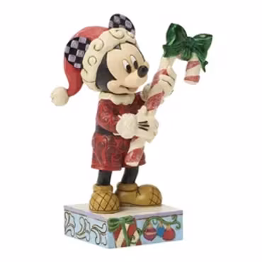 Mickey with Candy Cane. Peppermint Magic