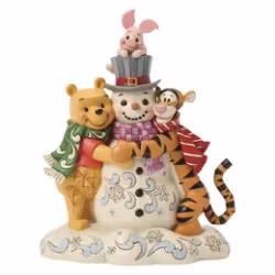 Pooh & Friends Snowman. A Chilly Creation