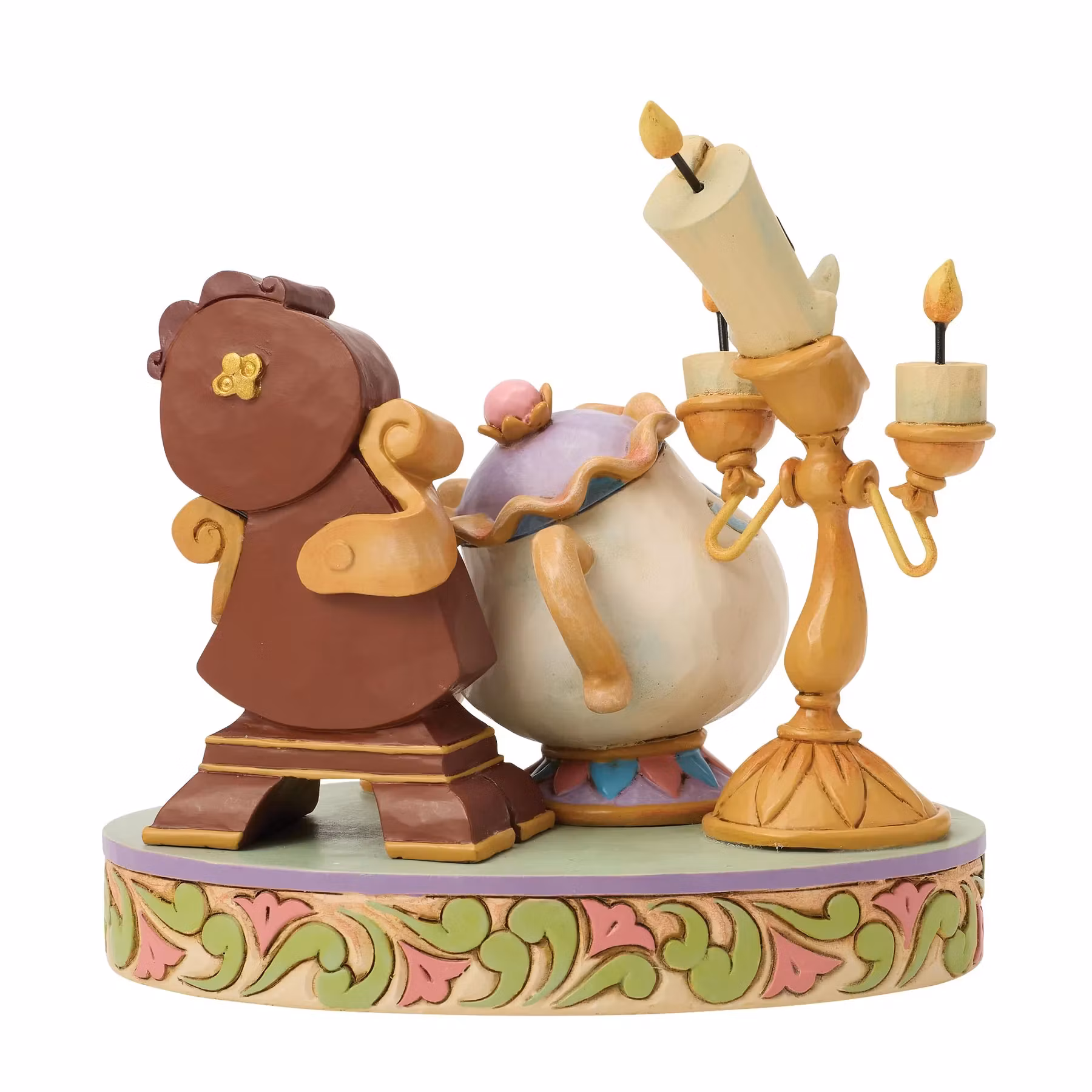 Lumiere, Mrs Potts, Chip & Cogsworth